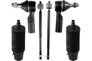 BDFHYK Front Inner and Outer Tie Rod Ends Kit with Tie Rod Boot Compatible with Toyota Camry 1992-2001, Avalon 1995-2004, Compatible with Lexus ES300 1992-2001, Replaces ES3306 EV301