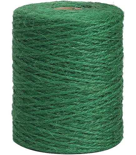 Bola De Cordel De Yute Natural – 10 Libras (aprox. 4.5 Kg) – Más De 1100 Metros – 4 Capas – BURLAPFABRIC