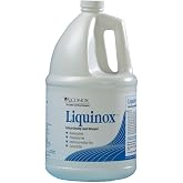 Alconox 1201 Liquinox Anionic Critical Cleaning Liquid Detergent, 8.5pH, 1:100 Dilution Ratio, 1 Gallon Plastic Bottle
