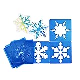 Roylco 1434845 Super Snowflake Stencil, 8" Size