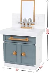 Little Tikes First Sink with Real Working Faucet Pretend Play 12 Accessories view 6
