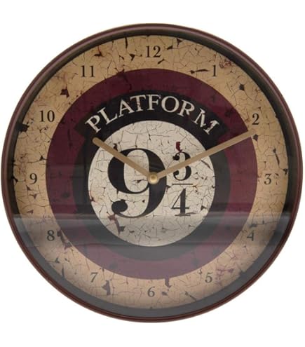 Amazon.com: Harry Potter Wall Clock, 40x40 : Home & Kitchen