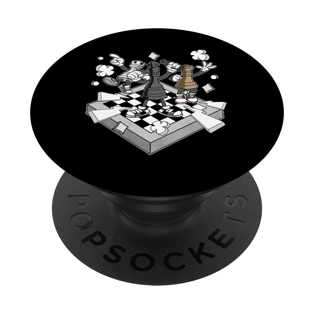 Chess Figures Chessman Checkmate Chess PopSockets Adhesive PopGrip