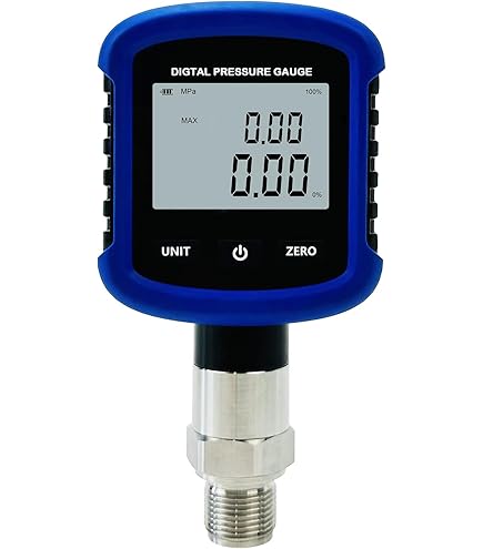 Ashcroft Digital Pressure Gauge w/ Backlight, 0-10000 psi