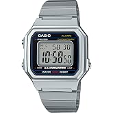 Casio Men's B650WD-1ACF Classic Digital Display Quartz Silver Watch