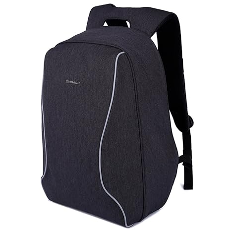Kopack Anti Diebstahl Reise Rucksack Laptop Back Pack Lightweight ScanSmart TSA freundlich Black für bis zu 16 die meisten 17