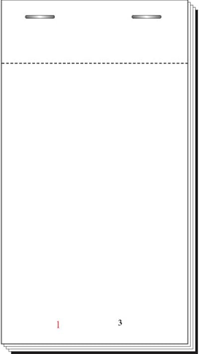 delisupplies 100 Carbonless Duplicate Order Pads Waitress Restaurant Cafe Pub