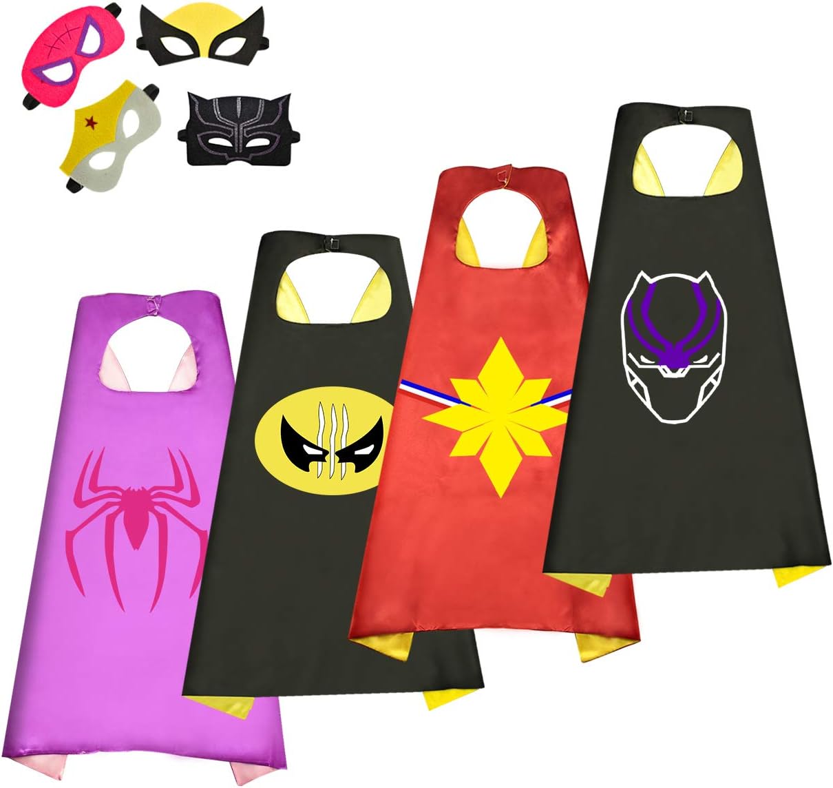 DEDY Popular Super Hreo Cartoon Capes for Kids - Best Gifts