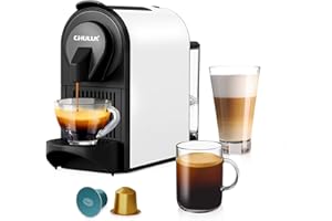 CHULUX Bafèstro Espresso Machine, 20 Bar Italian ODE Pump Mini Espresso Machine for Nespresso Original Capsules, Single Serve Coffee Machine for Home Espresso & Lungo Maker, One-Touch, 1400W