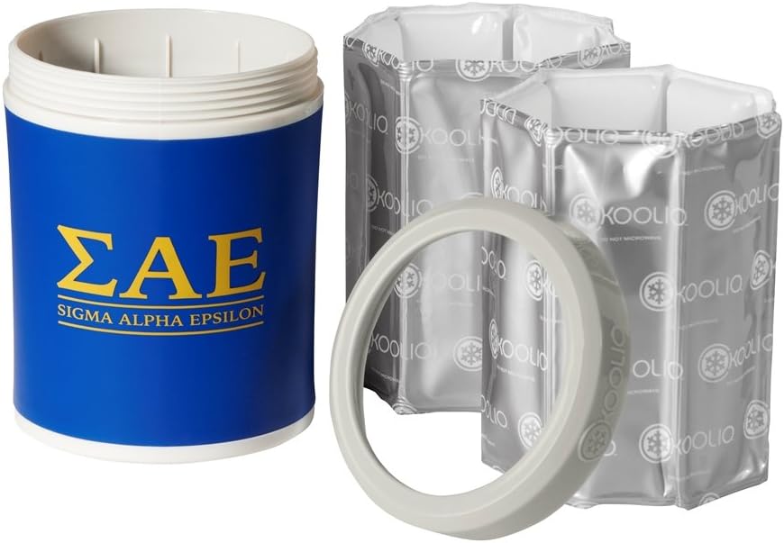 KOOLIO Premium Personal Beverage Cooler, Sigma Alpha Epsilon
