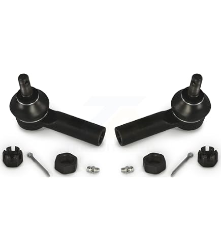 TRQ 6-Piece Steering Tie Rod Kit - Inner/Outer Rods & Boots For Toyota Camry, Solara, Lexus ES330