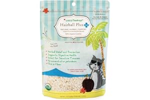 Cocotherapy Ctt-0014 Hairball Plus Fiber For Cats (1 Pouch), 7 Oz
