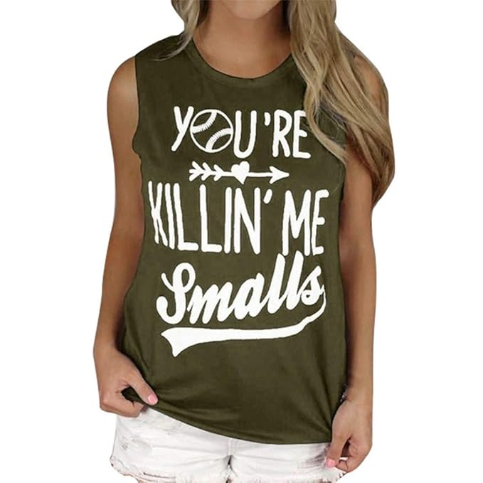 Amazon.com: Ymibull - Blusa sin mangas para mujer, sin ...