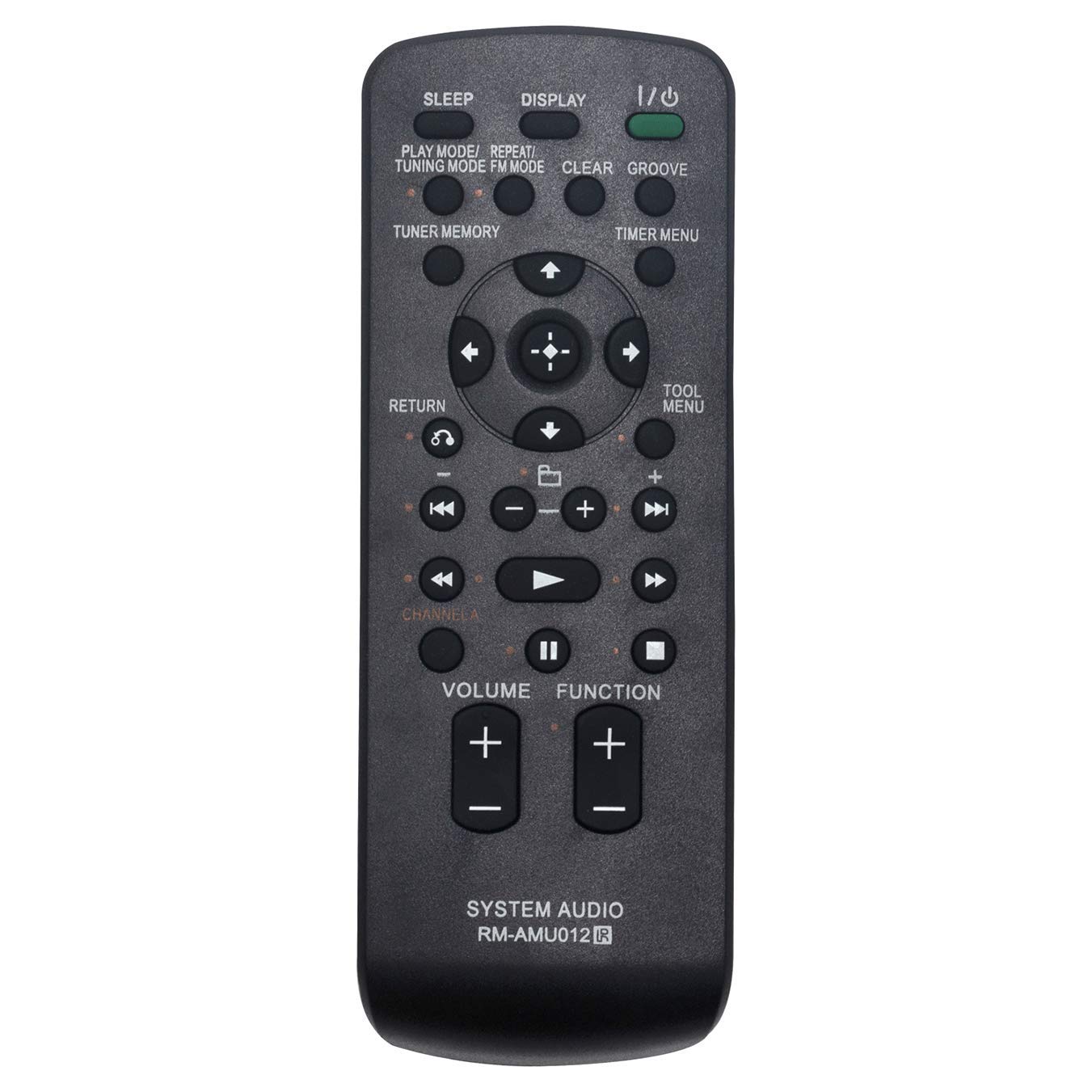 VINABTY RM-AMU012 Remote Control Replacement Infrared for Sony Audio System LBT-DJ2I LBTDJ2I