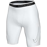 Nike Pro Dri-FIT Men's Shorts (XX-Large, White/Black/Black)