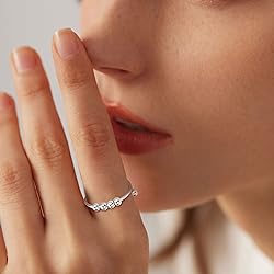 Vito Sterling Silver Anxiety Fidget Ring for