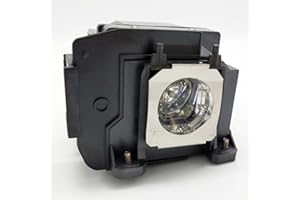 GOLDENRIVER Ep85 Projector Lamp Genuine Original OEM Bulb with Housing Compatible with EPSON ELPLP85 PowerLite Home Cinema 30