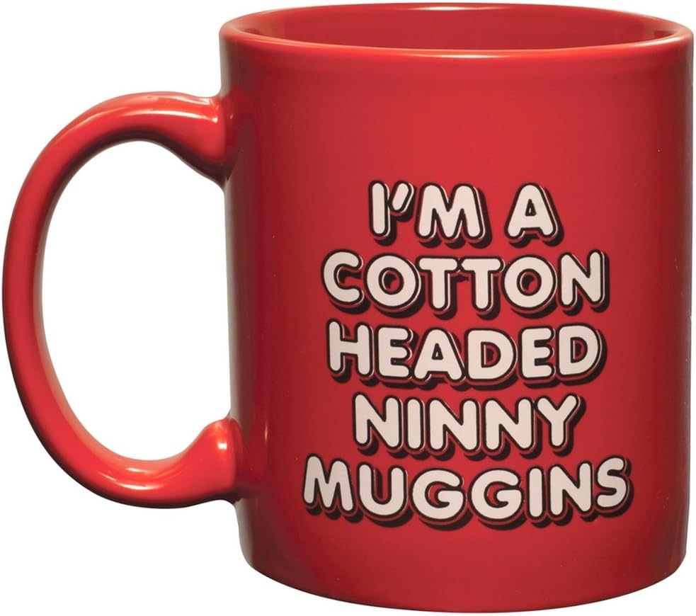 Elf the Movie-I'm A Cotton Headed Ninny Red Mug