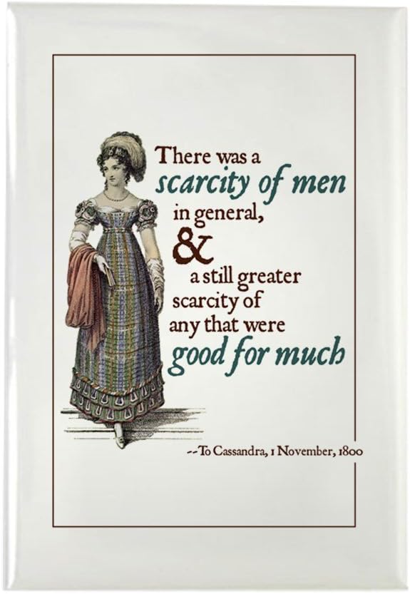 Which Is The Best Jane Austen Refrigerator Magnets