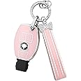PIFOOG for Mercedes Key Fob Cover 3 Button Pink TPU Bling Car Key Chain Accessories Keys Case Shell Protector for Mercerdes Benz AMG GLC GLA CLA GLS GLE GLK CLS C 300 G E S ML Class Women Girly