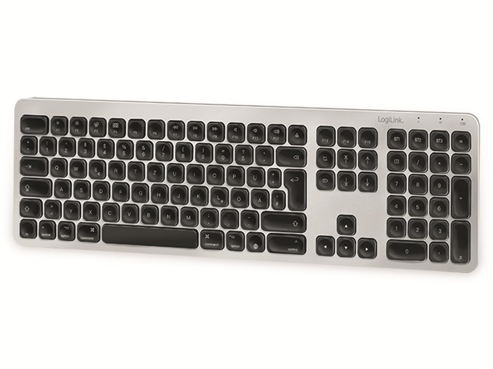 LogiLink ID0206 - Bluetooth Multi-Device Keyboard, max. 3 Devices Pair