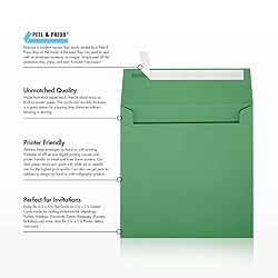 LUXPaper Square Invitation Envelopes | Peel & Press