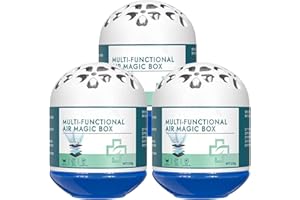 3pcs indoor Air Purification Dust Removal magics Box, Multi-Functional Air magics Box Cleaner, Automatic Dust-Sucking, Plant-