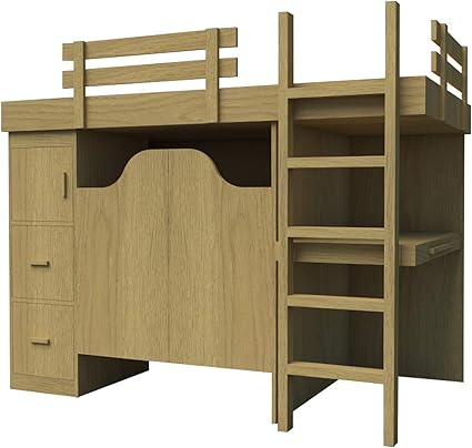 3 In 1 Etagenbett Plane Diy Schreibtisch Brust Lagerung Organizer Workstation Holz Amazon De Kuche Haushalt