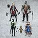 ATII Guardians of The Galaxy Mini Figure Set Star Lord Gamora Groot Drax The Destroyer Rocket