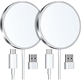 Wireless Charging for magsafe Charger,Magnetic Wireless Charger for iPhone 17 Air 16 15 14 13 12 Pro Max Plus Mini and Airpod