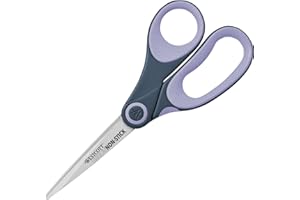 Westcott Titanium Bonded Non Stick Scissors, Purple, 8"