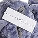 Silver Lilly Dog Slippers - Novelty Plush Comfortable Animal Bulldog Slippers for Kids & Adults (Grey, Medium)