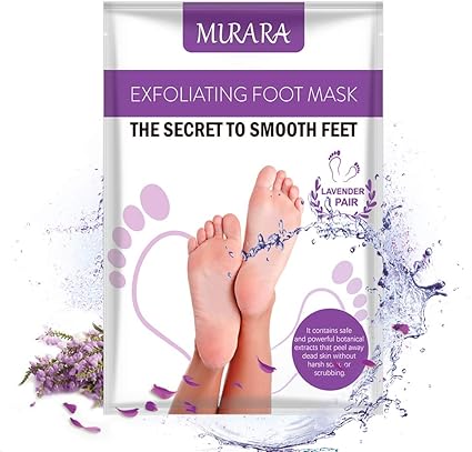 Foot Peel Mask 3 Pairs Repair Rough Heel Remove Dead Skin Peeling Off Calluses