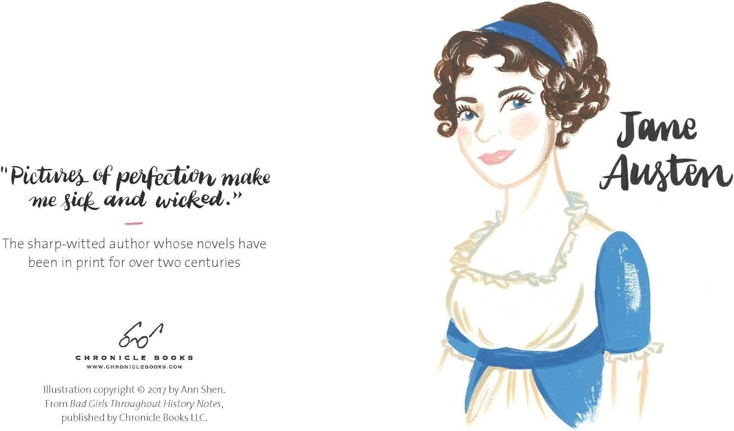 Bad Girls Throughout History Notes: 20 Notecards and Envelopes (Feminist Cards by Ann Shen, Women Empowerment Gifts)