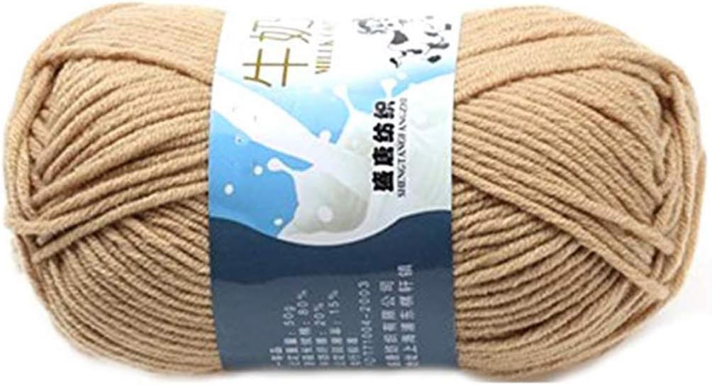 NAYUKY Multi Color Warm DIY Milk Cotton Yarn yarn Knitting children yarn Baby Sweater Yarn Knitting Children Hand Knitted Knit Blanket Crochet Yarn