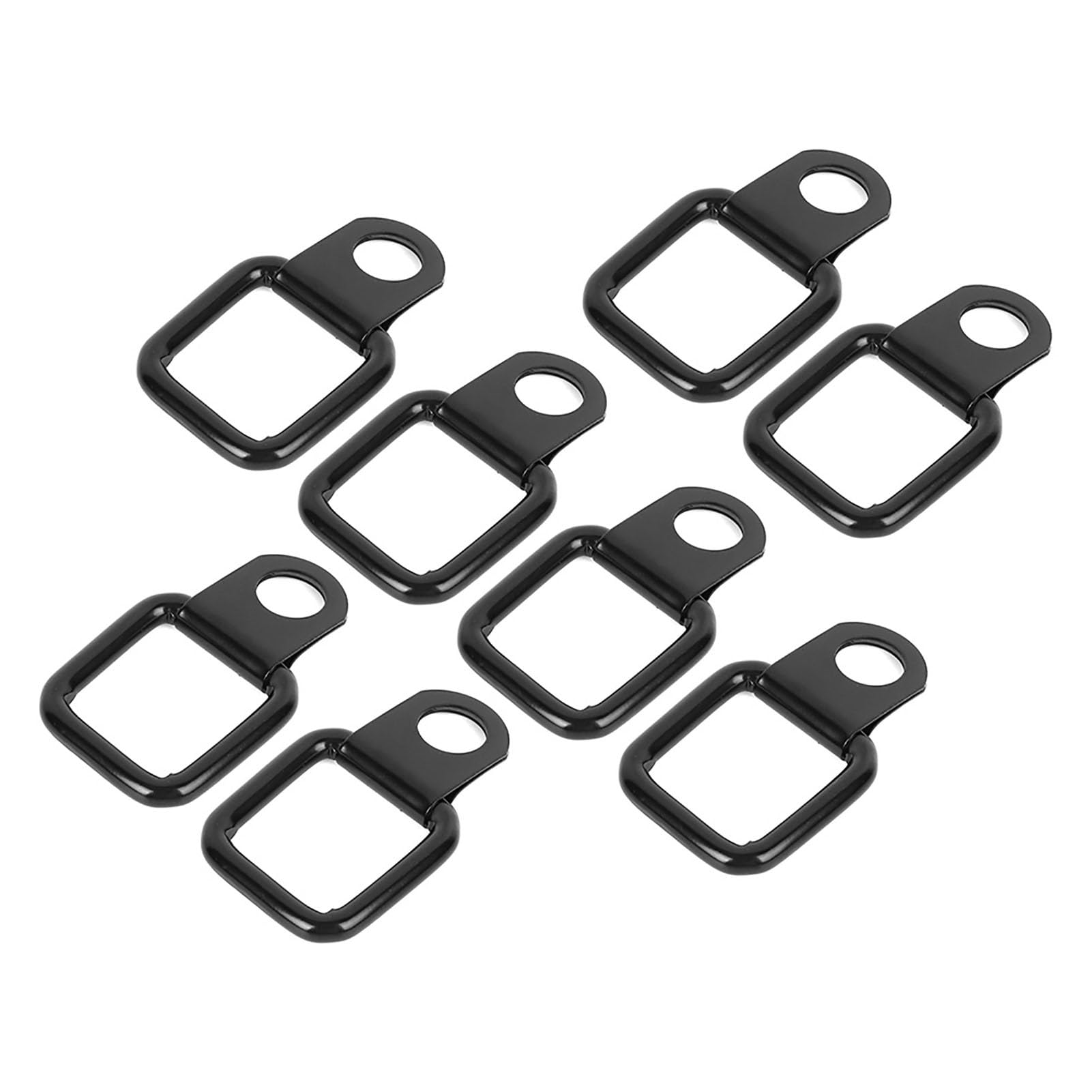 D-Ring Anchors, 8pcs D‑Ring Anchors Quick Removal Fastener Tie Downs