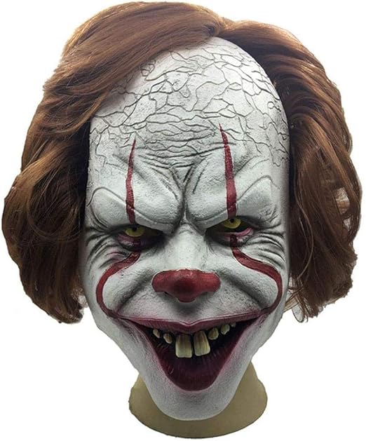 Bhdyhm Scary Halloween Mask Horror Clown Joker Demon Cosplay Costume Masks Amazon Ca Home Kitchen