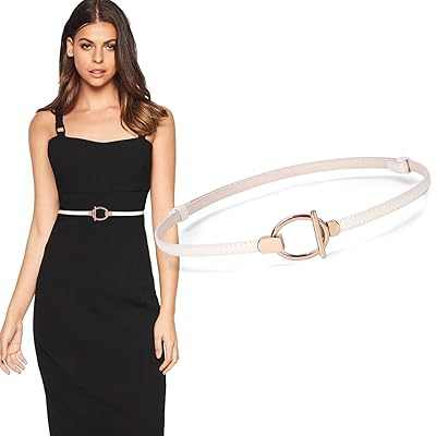Adjustable Skinny Leather Belt for Women's Dresses Kuwait Ubuy
