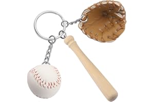 CHOORO Baseball Gift Keychain - Team Jewelry for Baseball Lovers