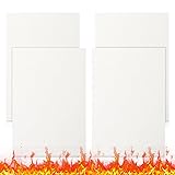 4 Pcs High Temperature Gasket Paper, Ceramic Fiber