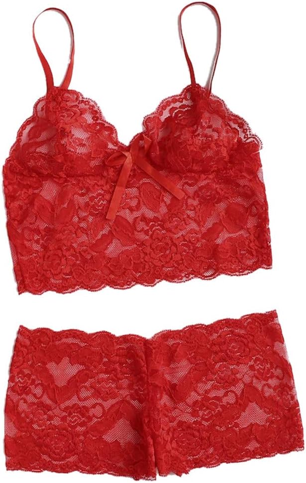 2019 KAKAT Clearance On Sale Hot Sale-Babydoll Nightwear Lace Sleepwear Underwear Set