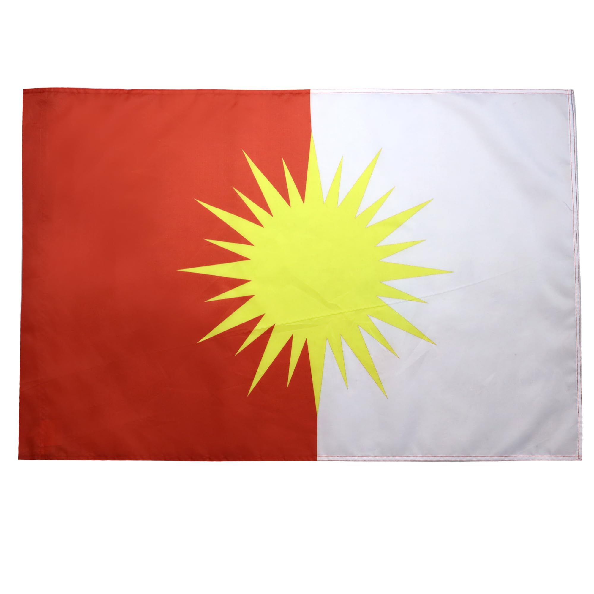 AZ FLAG - Yazidism Flag - 2x3 Ft - Yazidis Banner with Sleeve - 100% Polyester - Fade Resistant - Vivid Colors - 2' x 3' Feet - 90x60 Cm