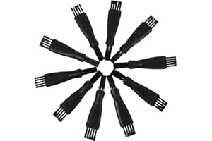 GLEAVI 10pcs Electric Shaver Cleaning Brush Razor Cleaning Brush Double Sided Trimmer Shaver Brush Cleaner Electric Shaver Replacement for Men