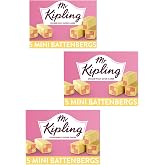 AMBARII Mr Kipling Mini Battenberg Cake 5Pk - 3 pack