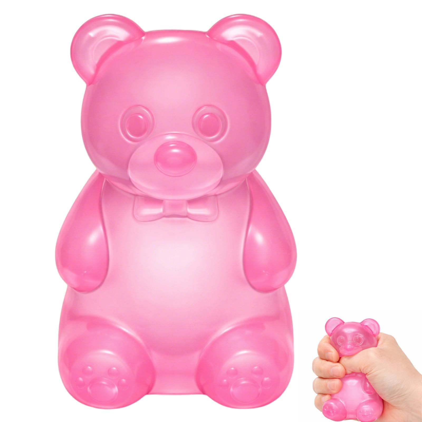 Sugar Bear Ornament, 8cm Taba Squishy Fidgets, Suitable for Office Use, Travel Companions and Quick Rest