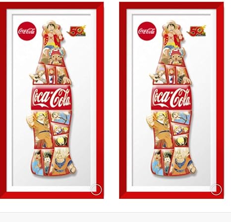 Amazon Co Jp 少年ジャンプ 50周年 コカコーラ コラボ ピンズ 2個セット 額付き 当選品 ホビー 通販