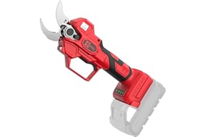 ohyes Pruning Shears Max 1.5IN Cutting Diameter Compatible with Milwaukee 18V Battery Packs with LCD Display SK7 Blade ohyes For Gardening & Tree Pruning(Battery not included)