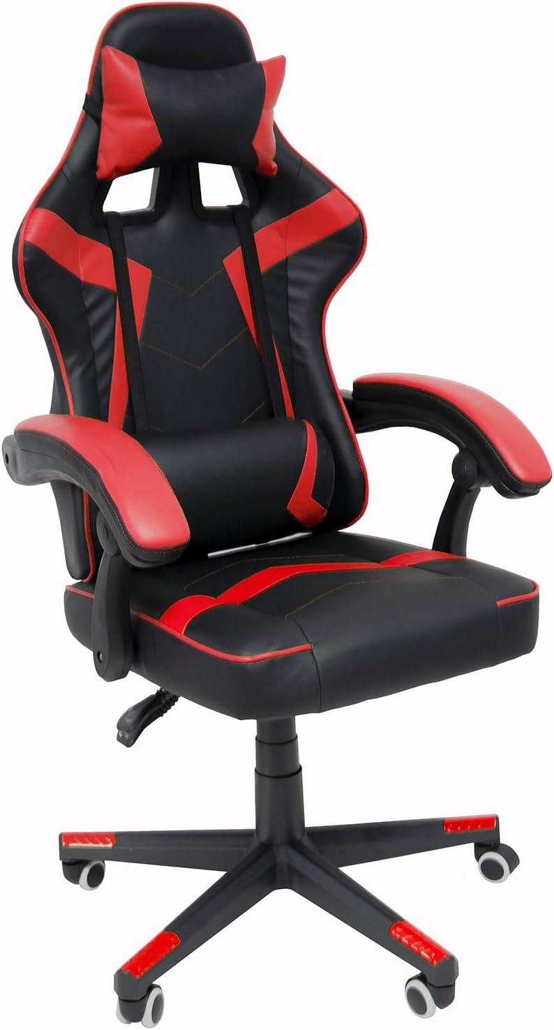 Audiotek Silla Gamer Ergonomica Reclinable Vinil Resitente Colores