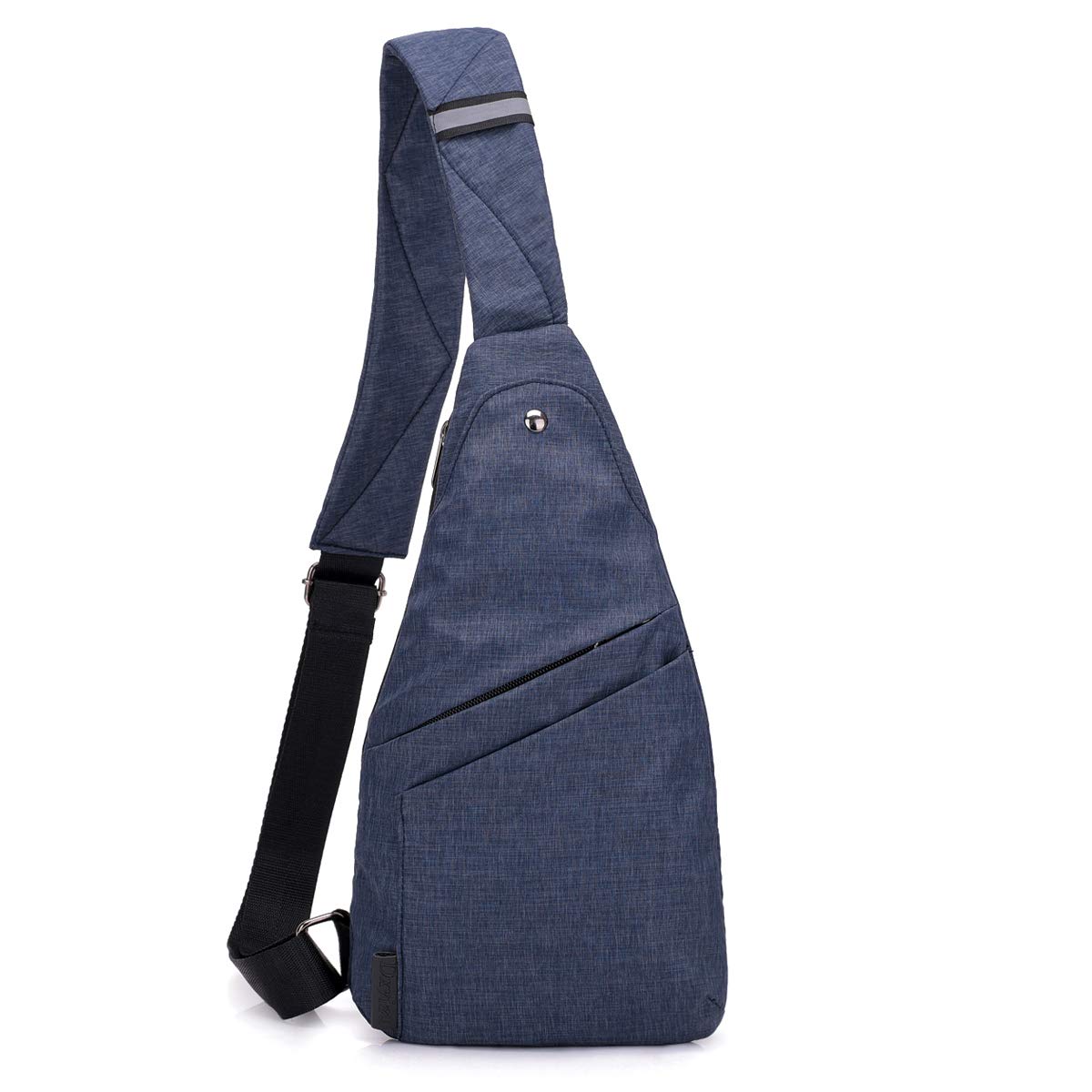 StrangeflyLightweight Sling Bag for Men Slim Crossbody Purse Small Shoulder Backpack Anti-Theft Side Chest Bags