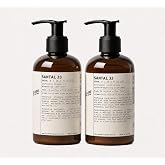 LeLabo Santal 33 Shampoo &amp; Conditioner Set, 480ml each | Enriched with Vitamin E, Aloe Vera, Organic Chamomile, Almond &amp; Grapeseed Oils - Free of Parabens &amp; Phthalates